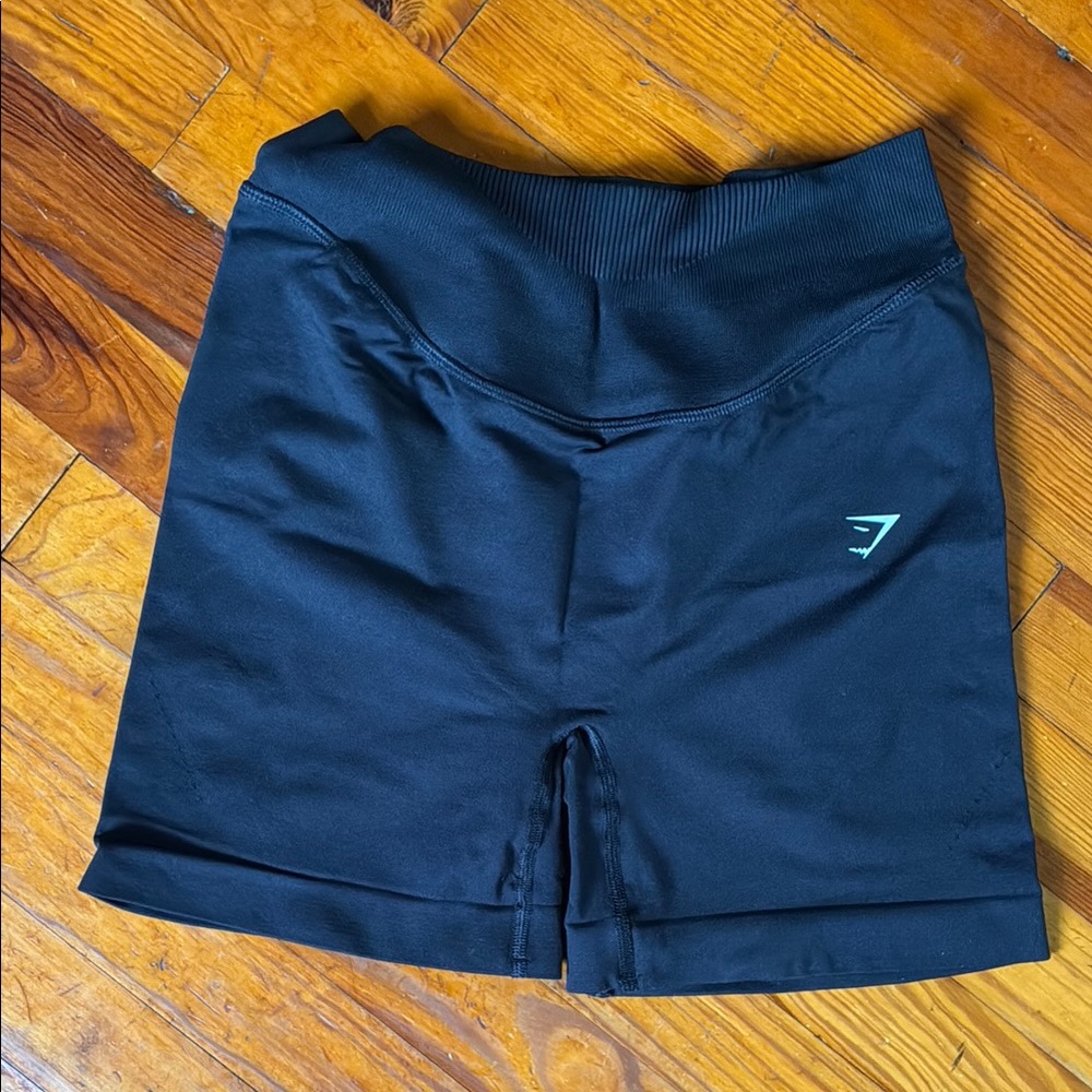 Black seamless Gymshark Shorts